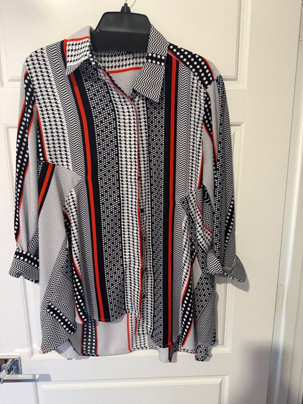 Lior Paris Women's Patterned Blouse Size M